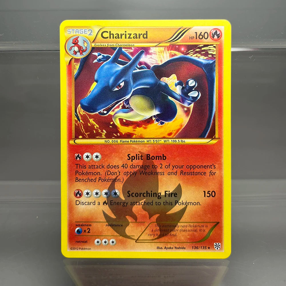 1996 PKMN 1st Edition Base Set Single Flash Cards Shining Charizard Lugia Wigglytuff Game Collection Cards PTCG Proxy Cards