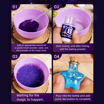 Little Magician Potion, Children's DIY wizard Toys, Creative Experiments DIY Ornament Toys Gift for Christmas/Birthday/Halloween
