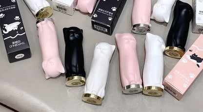 SHAQINUO Meowoqinqin Moisturizing Color Lip Balm, anti-dryness and crack fade lip lines Student Moisturizing lipstick