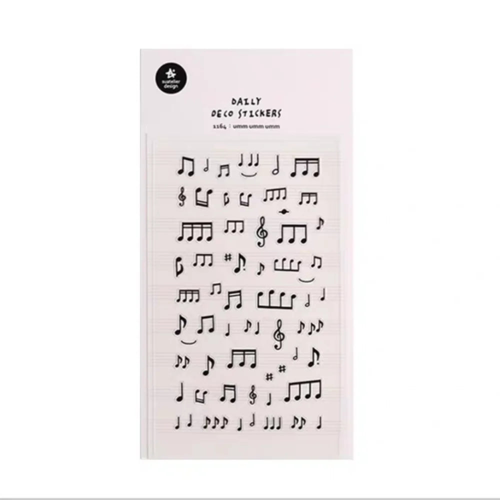 Korean Import Suatelier Travel Home Life Study Friend Stickers Scrapbooking Diy Journaling Diary Stationery Sticker School Gift