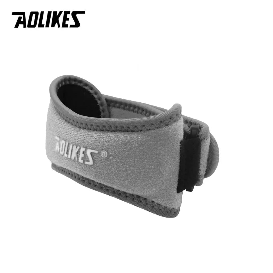 AOLIKES 1PCS Knee Braces for Knee Pain,Patella Knee Support Strap,Adjustable Patellar Tendon Stabilizer Band for Basketball