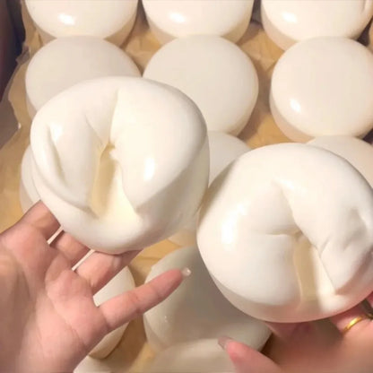 Taba Squishy Yogurt Cake Bread Squeeze Toy Soft Stress Relief Slow Rising Sensory Fidget Toys for Kids and Adults Relaxing Gifts