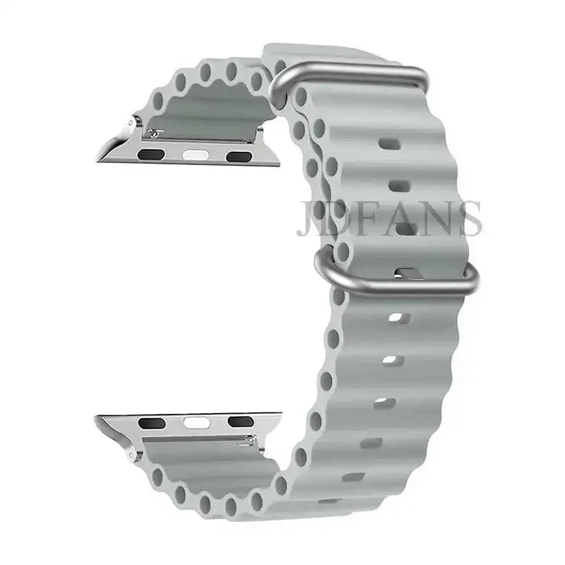 Strap For Apple watch ultra band 49mm 44mm 45mm 41mm 40mm 38mm 44 45 mm 1:1 Original Ocean belt iWatch series 9 10 8 7 se bands