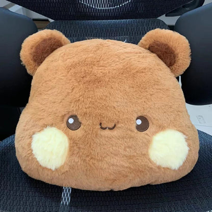 Bubu Dudu Plush Pillow Yier Panda Bear Dolls Lovely Cartoon Stuffed Soft Plushies Car Cushion Sofa Pillows Home Decoration