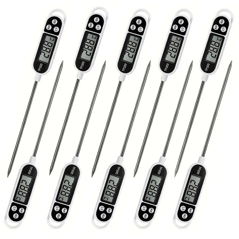 1-10P Digital Kitchen Food Thermometer TP300 Water Oil Thermometer for Meat Cooking Food Probe BBQ Electronic Oven Kitchen Tools
