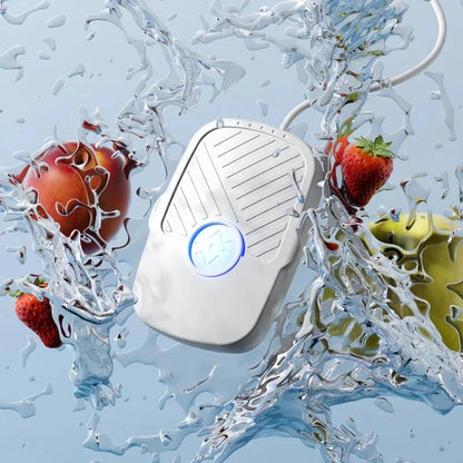 Portable Ultrasonic Vegetable and Fruit Cleaner IPX7 Waterproof Multifunctional Food Washer for Home Kitchen Use