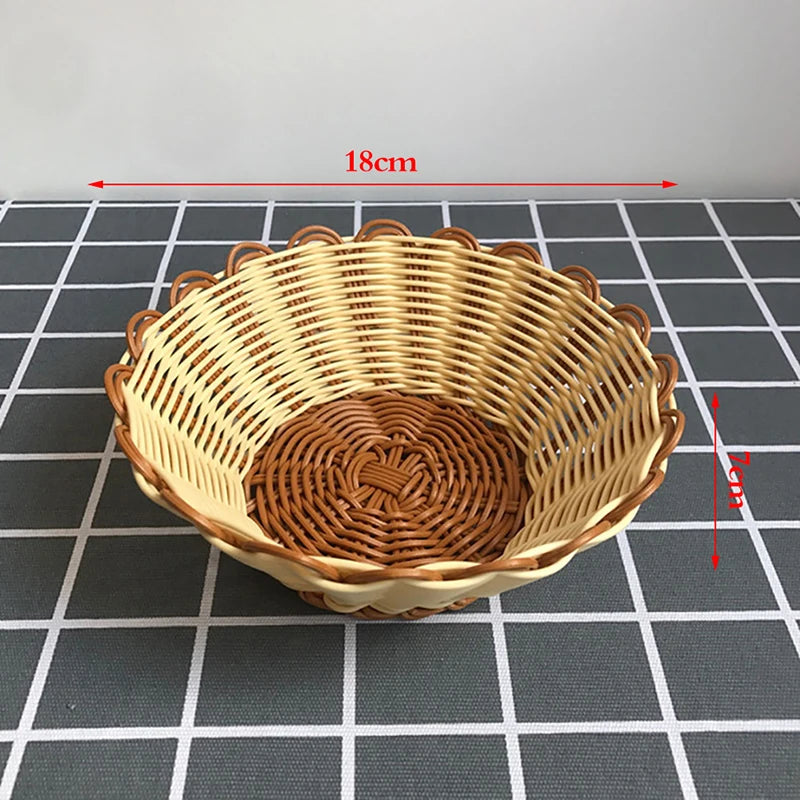 1PCS Tableware Solid Wood Round Dessert Plate Japanese-style Wooden Tray Snack Plate Dried Fruit Plate Wooden Plate