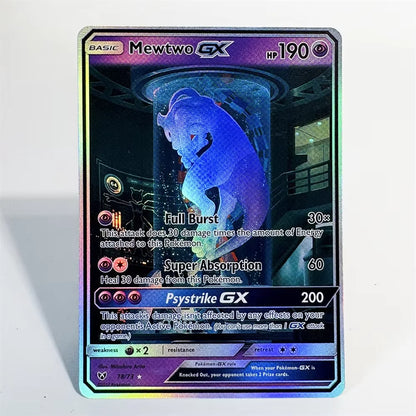 PKM Single Cards Classic Foil Cards Diantha Umbreon Squirtle Greninja GX Mewtwo GX Game Collection PTCG PROXY