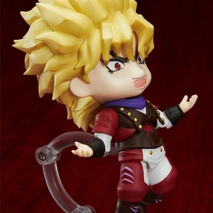 10cm #1624 Q Version Anime Bizarre Adventure Figure Dio Brando PVC Action Figure Collectible Model Toys Kid Gift
