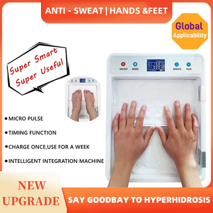 Hands And Feet Sweating ,Hyperhidrosis, Iontophoresis Antiperspirant Machine