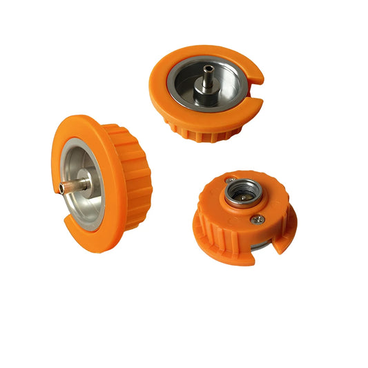 Outdoor Camping Gas Tank Adapter Cassette Interface Threaded Gas Tank Adapter Cassette Adapter Thread to Bayonet Converter