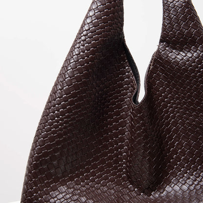 Simple Retro Shoulder Bag, Minimalist Hobo Bag, Work Bag for Women, Large Tote Bags for Ladies, Elegant Ladies' Bag, Grocery Bag