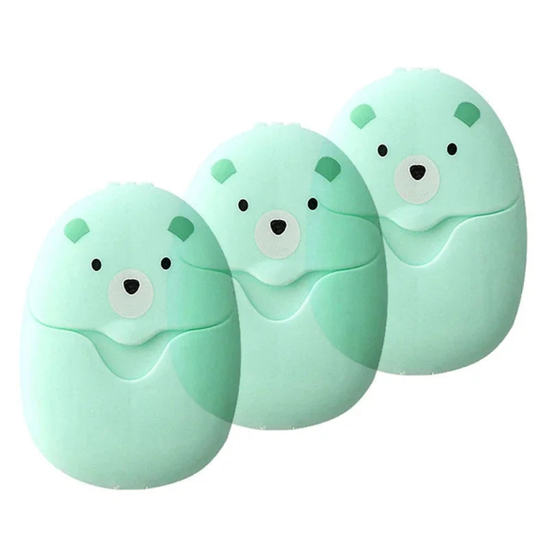 50/150Pcs Travel Soap Sheets Portable Soap Paper Bath Hand Outdoor Travel Cleaning Soap Sheet Fragrance Foam Suitable Camping