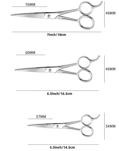 Hairdressing Barber Hair Scissor for Professional Hairdressers Barbers Stainless Steel Hair Cutting Shears For Salon Barbers
