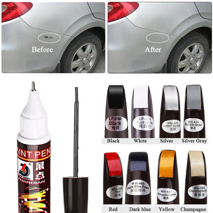 New 12ml Car Paint Pen Waterpoof & Durable Car Repair Pen Auto Liquid Scratch Repair Paint Professional Scratch Repair Tool