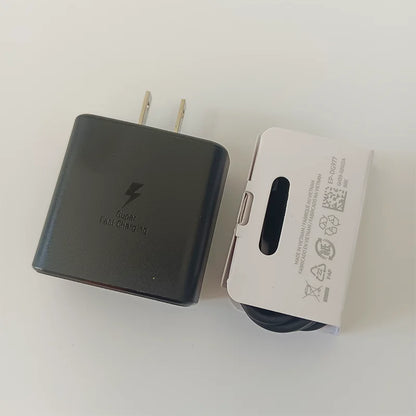 45W Original Samsung Charger Fast Charge Type C Adapter for Galaxy S26+ S25 Ultra S24 FE S23 A07 A55 Note 20 5G F70e F56 F07 F16