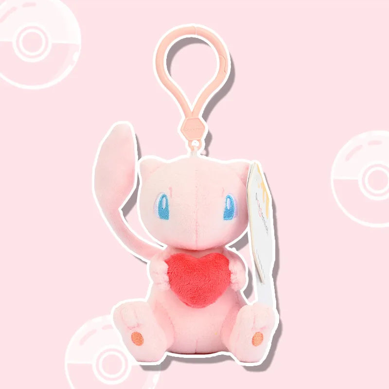 Pokemon Jigglypuff Charmander Gengar Squirtle Mimikyu Kawaii Plush Stuffed Toy Keychain Backpack Pendant Keyring Birthday Gifts