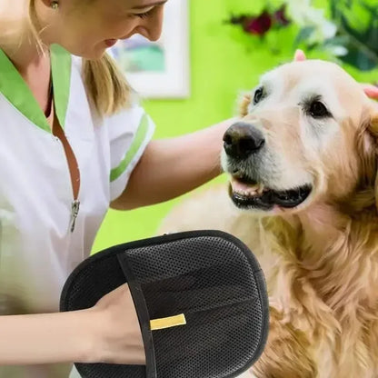 Efficient Pet Hair Cleaning Gloves Depilation Brushing Tools For Dog Cat Grooming Soft Brush Removes Hair From Sofa Carpet