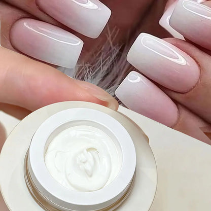 5ml White Cushion Ombre Painting Nail Gel No Wipe Gradient Patting Gel Polish Ombre ,Aura, Blush & Blend Manicure Gel Polish #2g