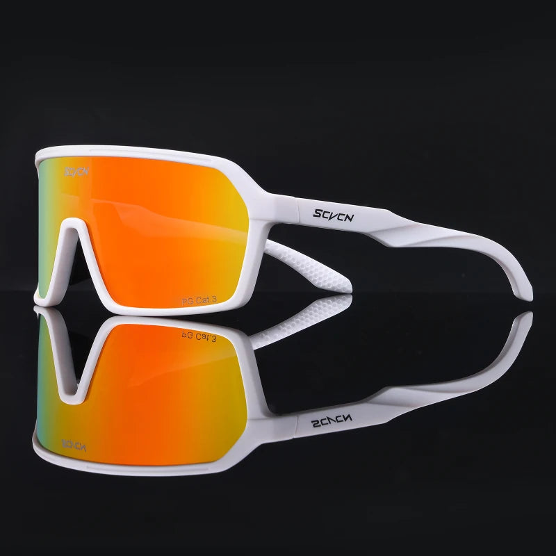 SCVCN Photochromic Sunglasses for Men Fashion Outdoor Sports Bicycle Cycling Glasses Woman Riding Goggles Eyewear Accessories