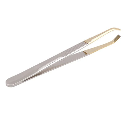 1PC High Quality Make Up Tools Pince Epiler Eyebrow Tweezer Stainless Steel Slant Tip Eyes Tweezer Clip For Face Hair Removal