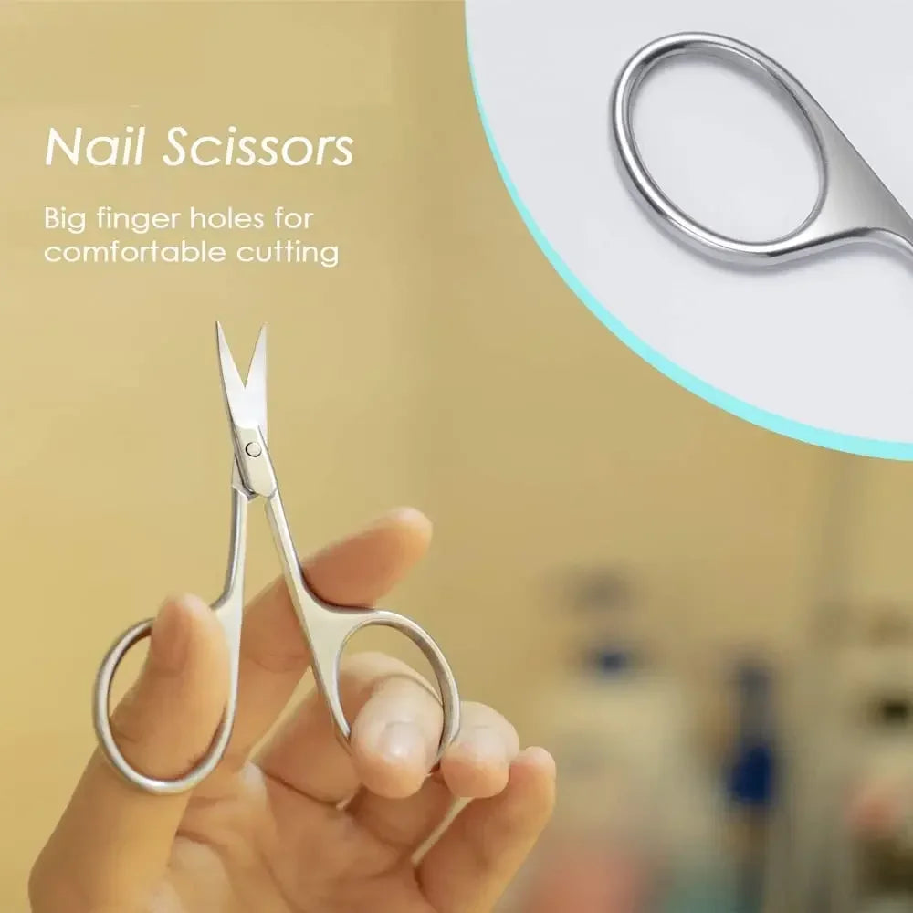 Cuticle Scissors Nail Cuticle Clippers Trimmer Dead Skin Remover Stainless Steel Professional Nail Art Tools Cuticule Cutter
