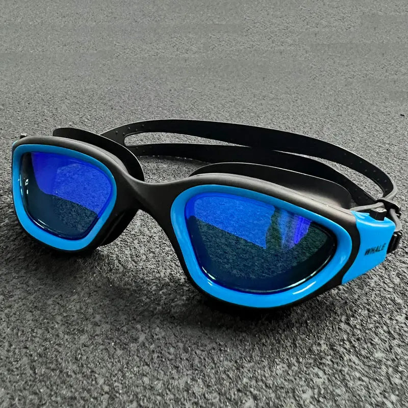 Adult Anti-Fog UV Protection Lens Men Women Swimming Goggles Waterproof Adjustable Silicone Swim Glasses Adults with Bag