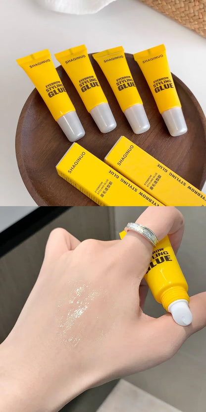 Eyebrow Shaping Gel Eyebrow Shaping Cream with Brush Wild Eyebrow Strong Shaping Eyebrow Gel