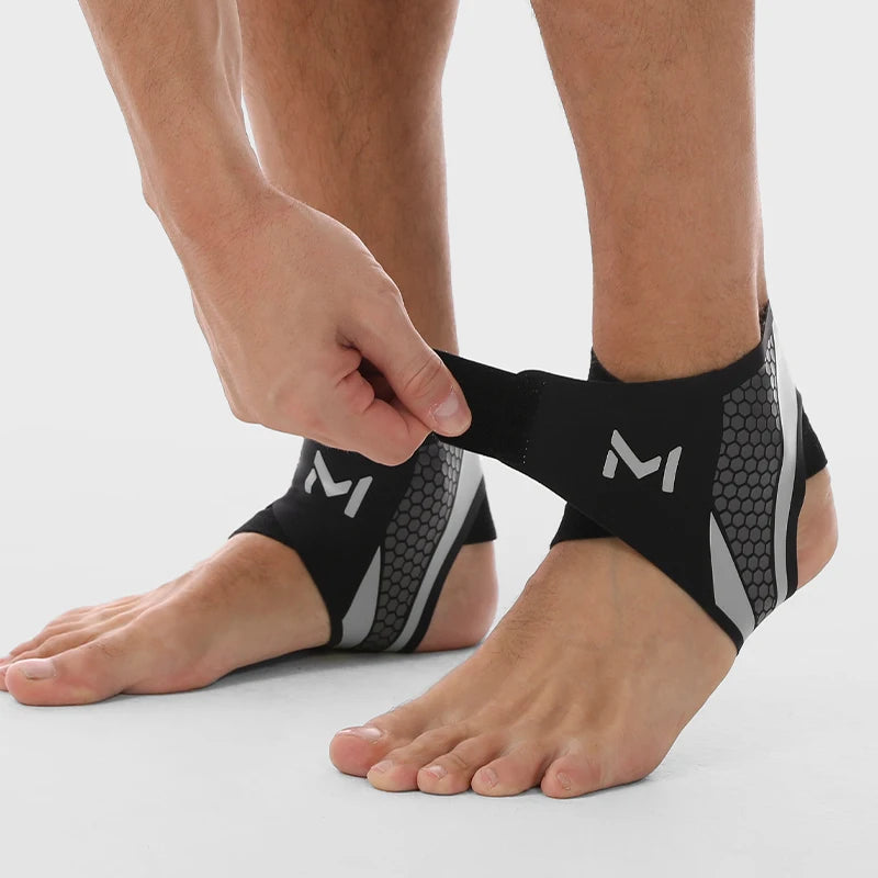 1pc Cooper Ankle Support Compression Foot Sleeves for Men and Women Bracer Ankle Protector Daily Sport Gym Workout Weightlifting