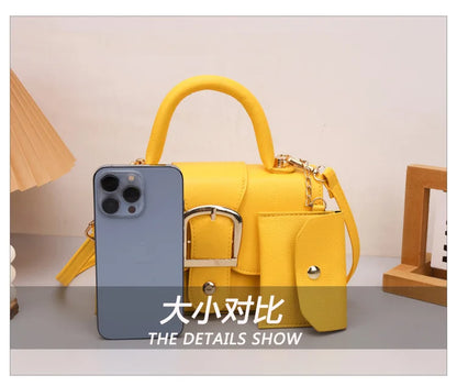 Fashion Square Shoulder Bags For Women, Small Handbags And Purses, PU Leather Crossbody Bags For Daily Used, Commuting, Gifts