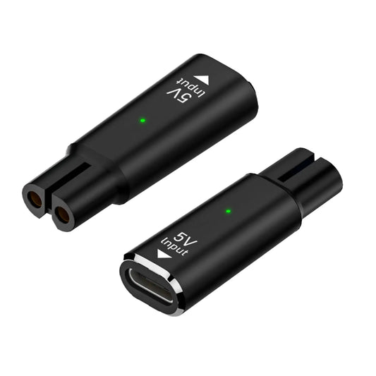 5V Type-C Shaver Adapter Charger Converter for Philips OneBlade QP2724 QP2834 QP1424 QP1924 QP4631 Beard Trimmer