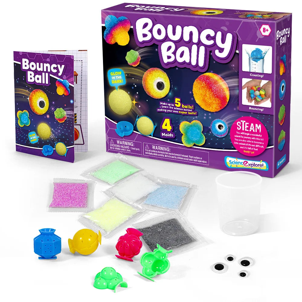 9 SET Science Experiment Kit Magic Science TOY Handmade DIY Soap Puzzle STEM TOYS for Kids Funny Science experiment Explore Gift