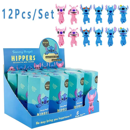 New STITCH Surprise Angel Blind Box Party Angel Mysterious Blind Box Cute Anime Figures Christmas Gifts Model Doll Kids Toys