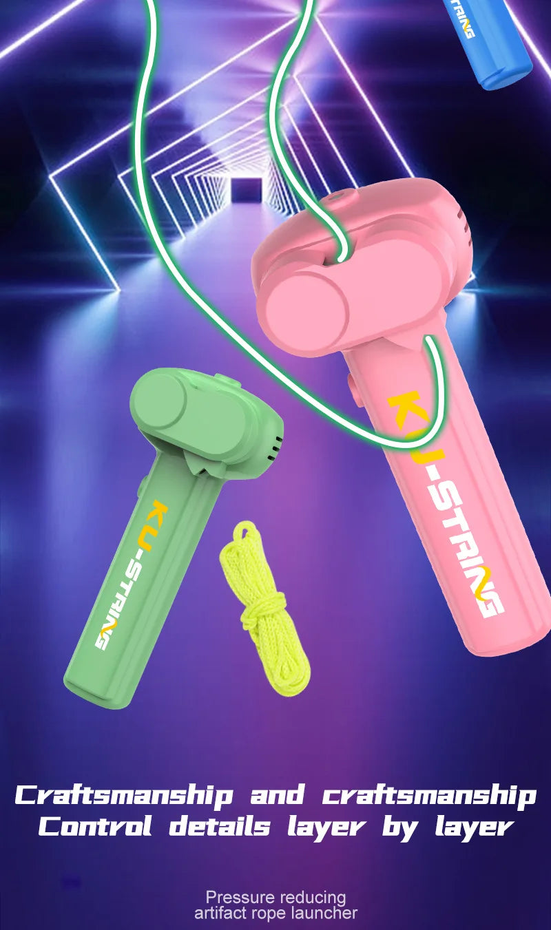 Reduce stress luminous rope outdoor toys  boys games party birthday gifts  juegos de viaje para niños parent-child interaction