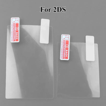 1PCS Top Bottom HD Clear Protective Film For NS NDSL NDSL for 2DS New 3DS XL LCD Screen Protector