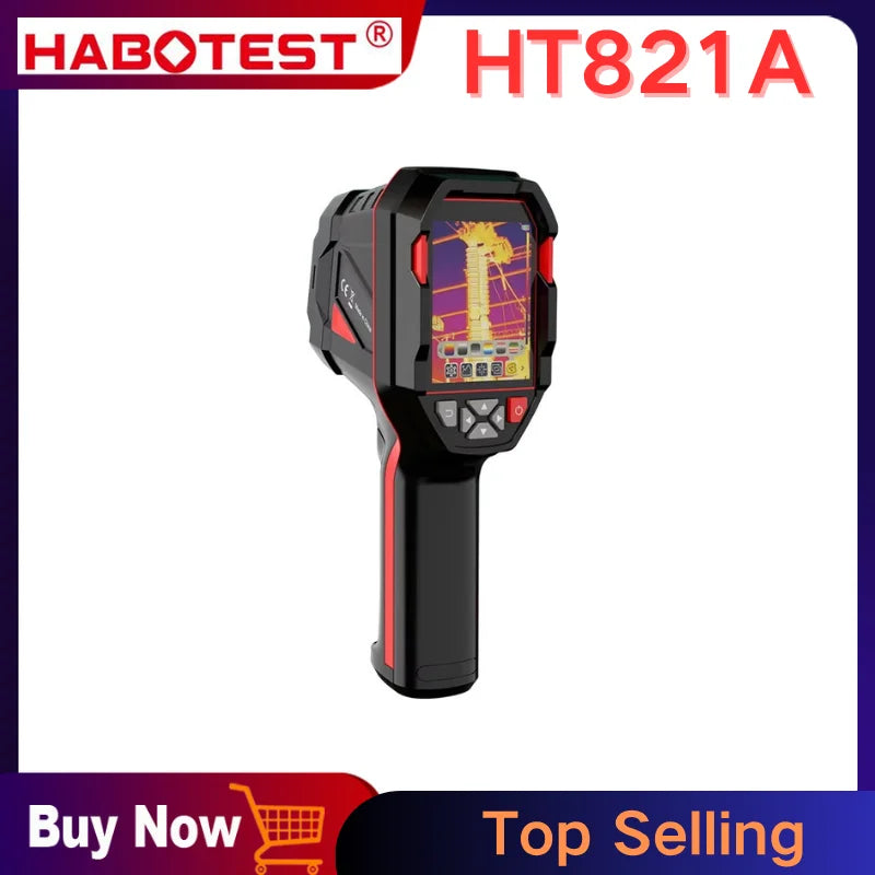 HABOTEST HT821A rechargeable thermal imaging camera -20 ℃~550 ℃ waterproof, dustproof, and anti drop handheld thermal imaging