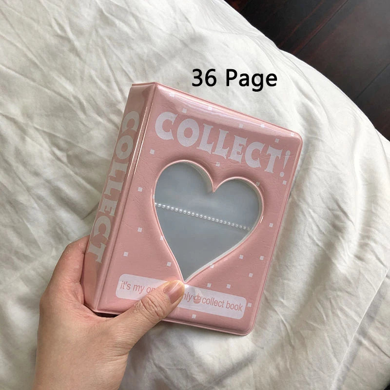 36/64/128 pockets Mini Photo Album Cartoon Album Photo Photocard Holder Book Collect Kpop Album De Fotos Kpop Photocard Binder