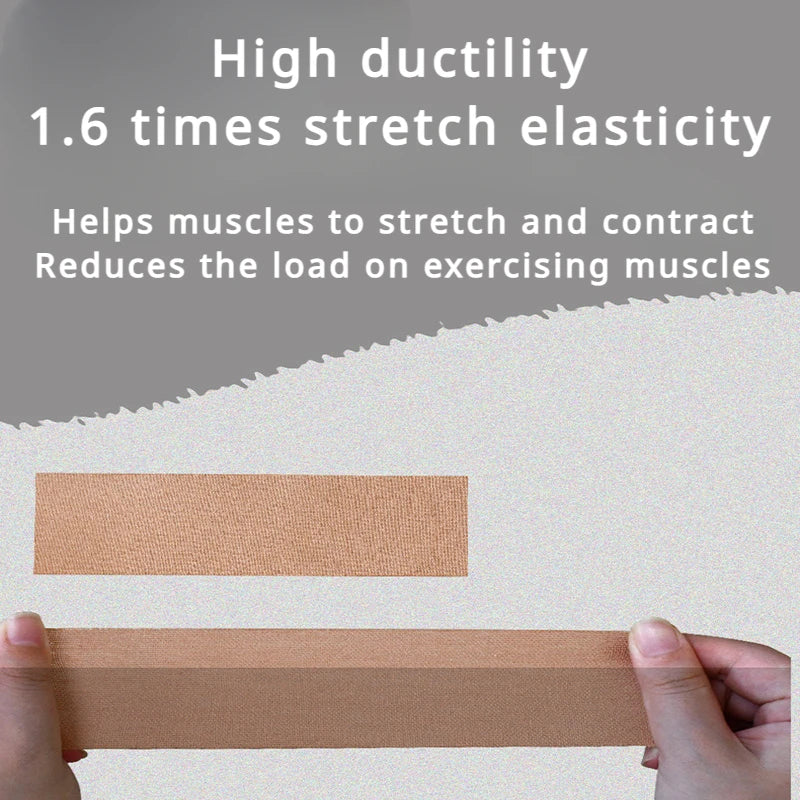 WorthWhile 5cm*5m Kinesiology Tape Athletic Recovery Elastic Tape Muscle Pain Relief Kneepads Fitness Sports Protector