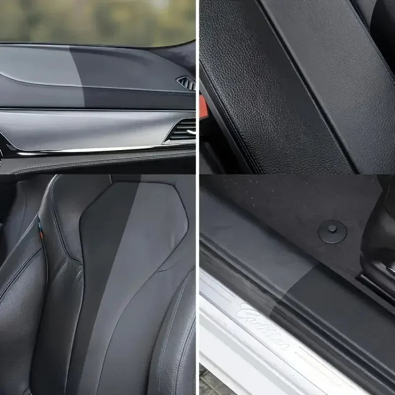 Universal Leather and Plastic Repair Polishing Wax - Automotive Interior Reconditioning Cream