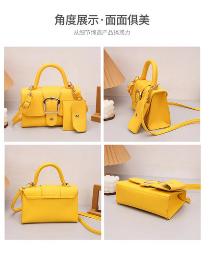 Fashion Square Shoulder Bags For Women, Small Handbags And Purses, PU Leather Crossbody Bags For Daily Used, Commuting, Gifts