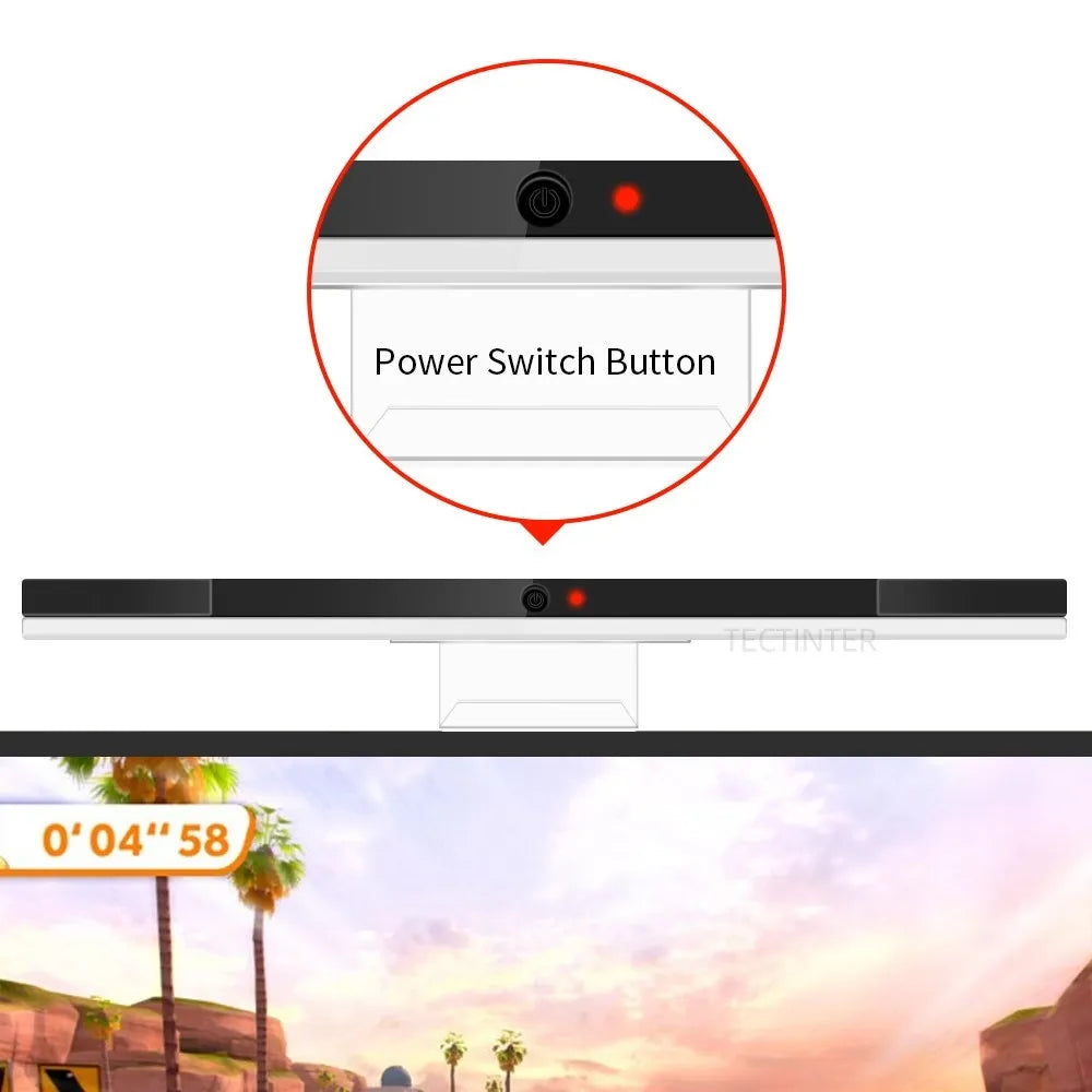 Wireless/Wired Sensor Remote Bar For Wii Receiver Sensor Bar For Nintendo Wii Infrared IR Signal Ray Sensor Receiver Bar