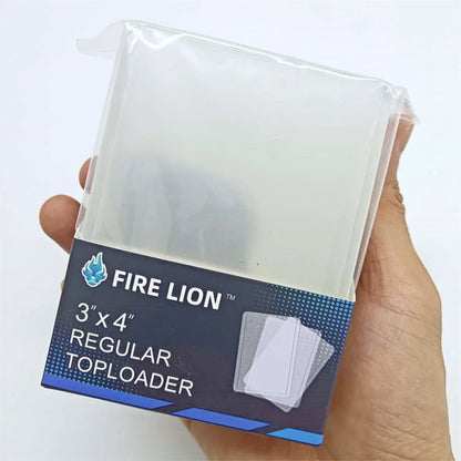 25PCS Toploader Card Sleeve 35PT Top Loader Card Protector for PKM 3” X 4“ Standard Size Rigid Hard Card Holder for MTG TCG Card