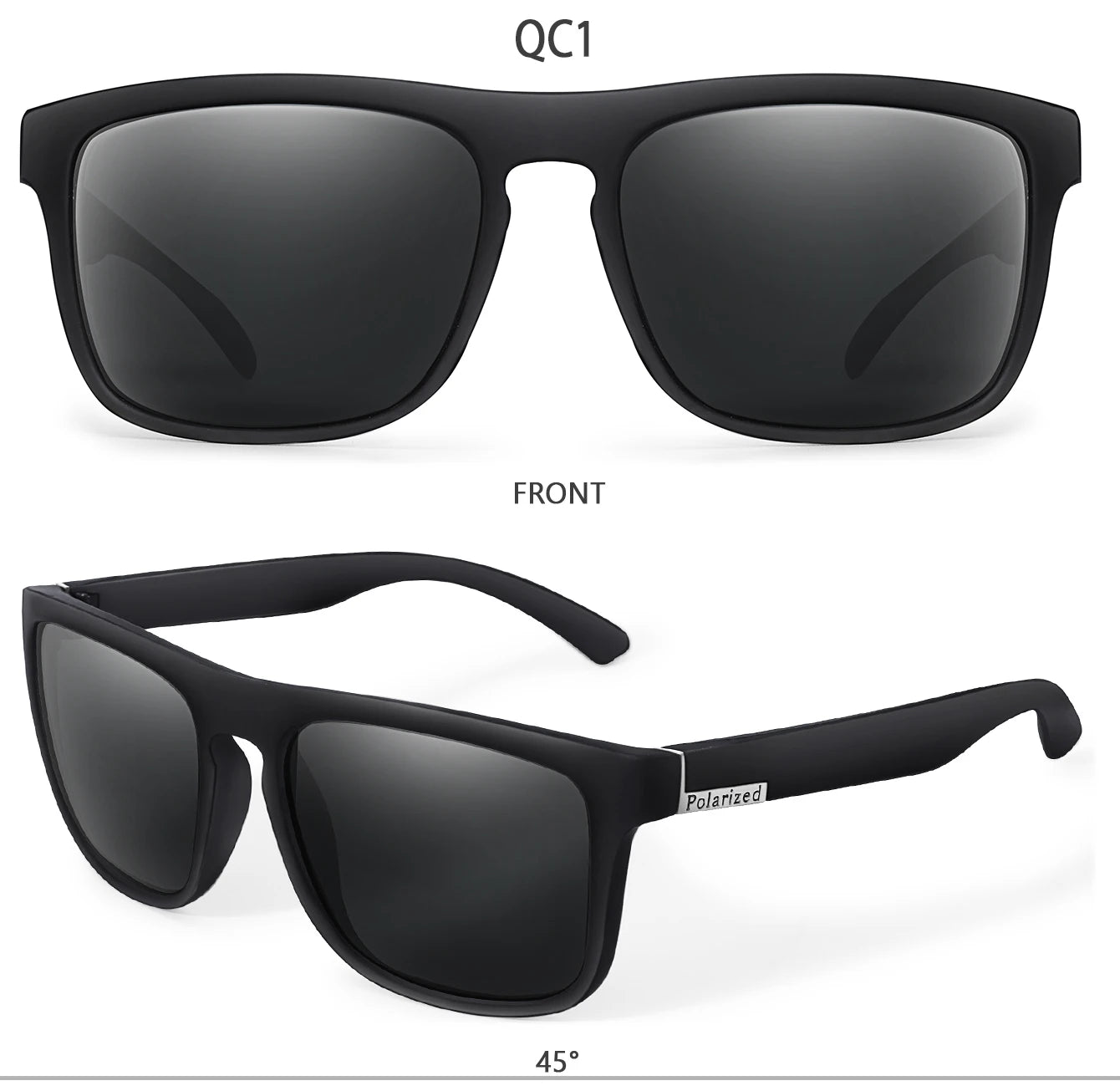 Fashion Polarized Color Changing Cycling Sunglasses Men Night Vision Car Driving Sunglass Dirt Bike Motorcycle  Glasses