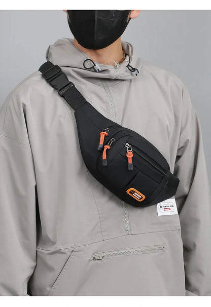 HOMEFISH Mobile Waist Bag For Men And Women Multifunctional Large Capacity Anti Splash Business Wear-resistant Construction Site
