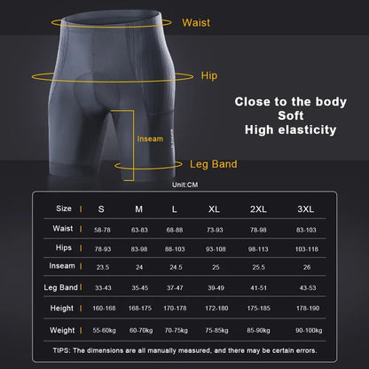X-TIGER  Cycling Shorts Men Double Arrow Cushion Pad MTB Road Anti Slip Bike Shorts 7 Hours Ride Breathable Lycra Shorts