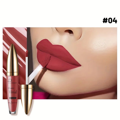 High Pigmented Matte Lip Glaze - Long-Lasting, Smudge Proof, Liquid Lipstick Makeup Valentine's Day Gifts, Women's Day Gift