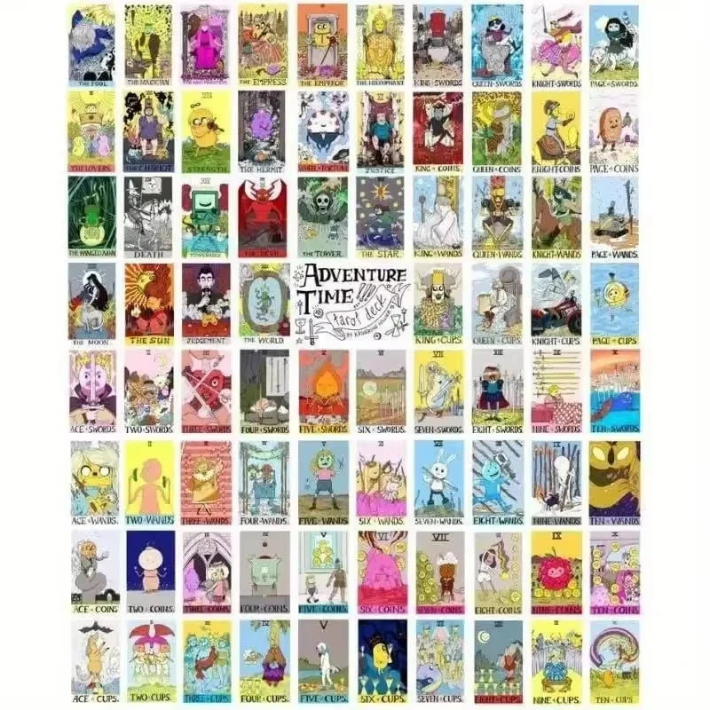 Adventure Time tarot deck by Katherine Hillier the unique personality traits and story of each character