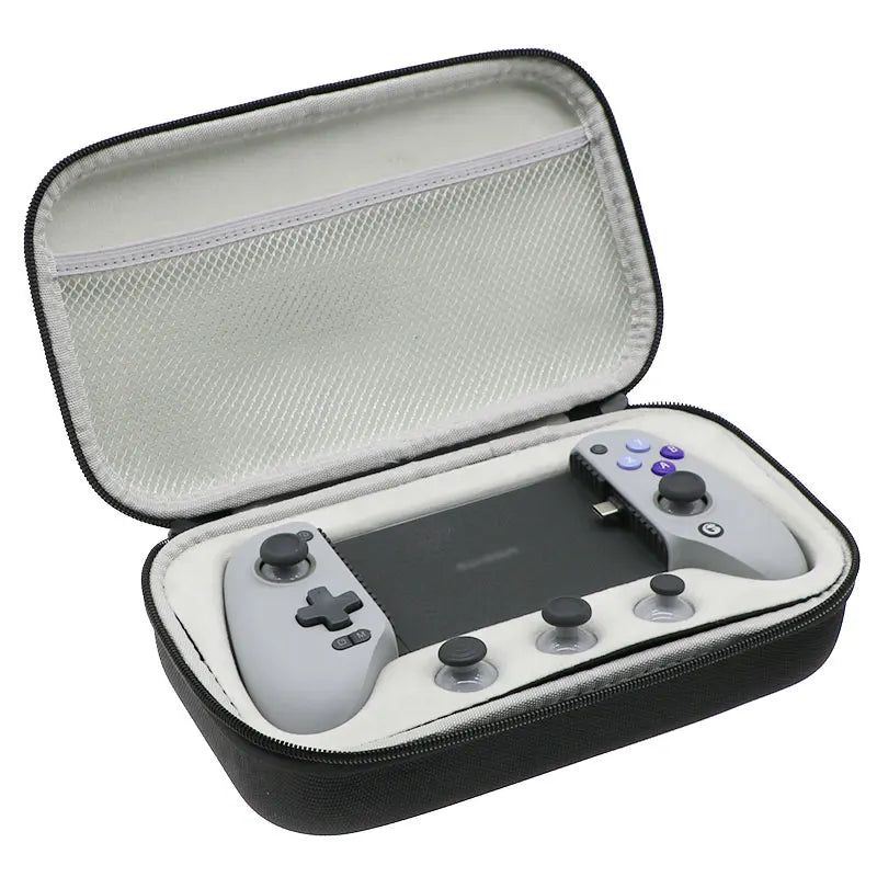 For Gamesir G8/G8 Plus Game Controller Storage Bag EVA Hard Carrying Case with Mesh Pocket Anti-Scratch Travel Protective Case
