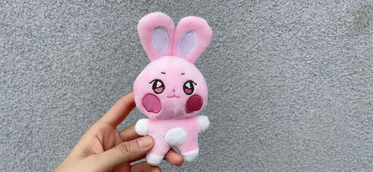 10CM Pop-up Store Doll Keychain ANITEEZ Cartoon Cute Plush Pendant Keyring Bag Accessories Kpop Yunho Yeosang Fans Gifts