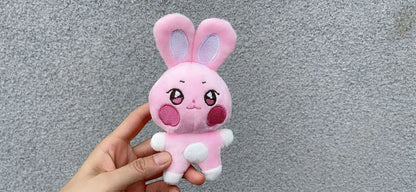 10CM Pop-up Store Doll Keychain ANITEEZ Cartoon Cute Plush Pendant Keyring Bag Accessories Kpop Yunho Yeosang Fans Gifts